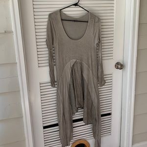 Boho kinda dress. Tan, size small.